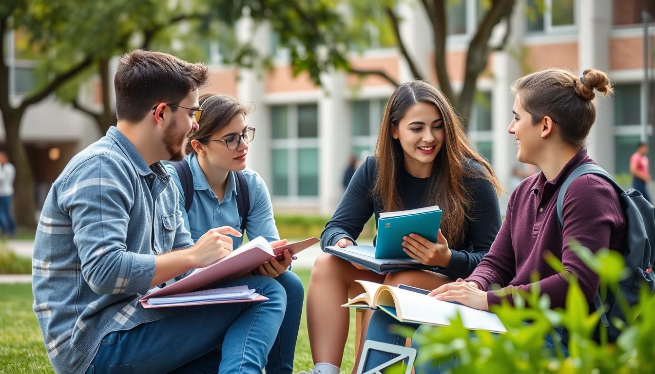 University campus and academic environment in Berlin